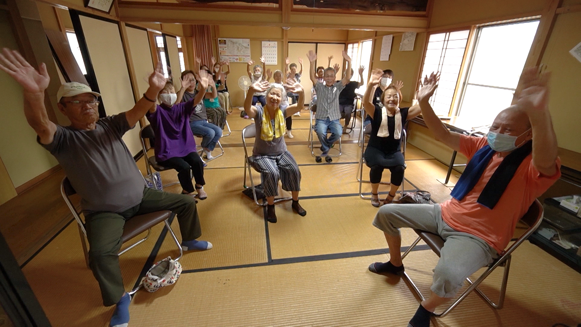 みんなでいっしょに100歳体操 #90[放生津]神保寺の輪フィットネス会