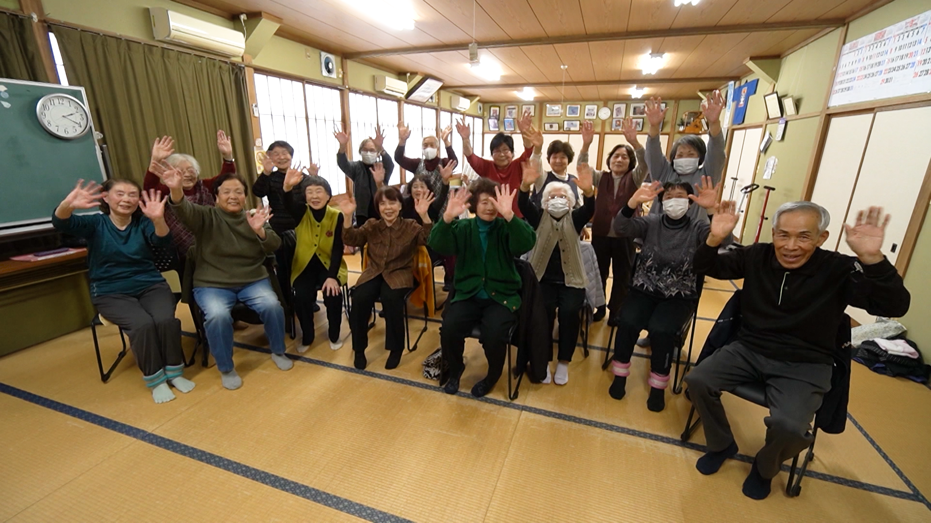 みんなでいっしょに100歳体操 #95[大門]大門地域振興会4班